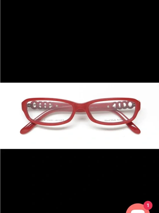 New Marc Jacobs 542 Eyeglasses - red, - Picture 3 of 9